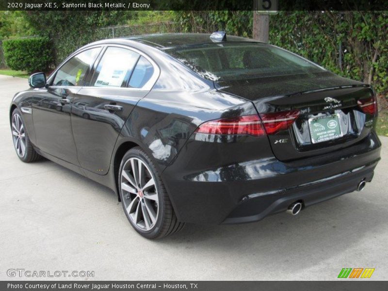 Santorini Black Metallic / Ebony 2020 Jaguar XE S