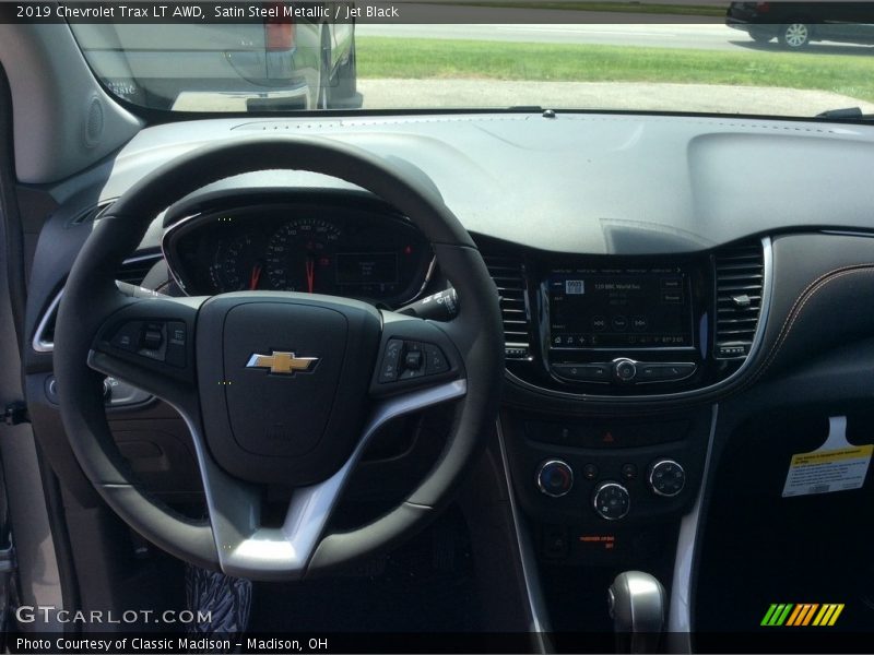 Satin Steel Metallic / Jet Black 2019 Chevrolet Trax LT AWD
