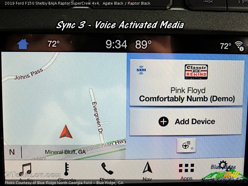 Agate Black / Raptor Black 2019 Ford F150 Shelby BAJA Raptor SuperCrew 4x4