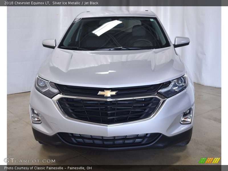 Silver Ice Metallic / Jet Black 2018 Chevrolet Equinox LT