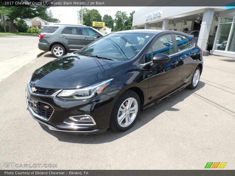 Mosaic Black Metallic / Jet Black 2017 Chevrolet Cruze LT