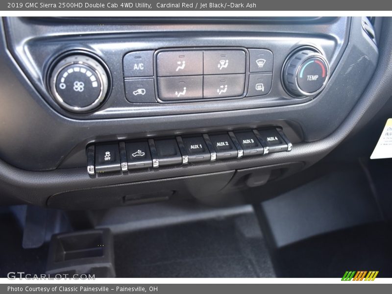 Cardinal Red / Jet Black/­Dark Ash 2019 GMC Sierra 2500HD Double Cab 4WD Utility