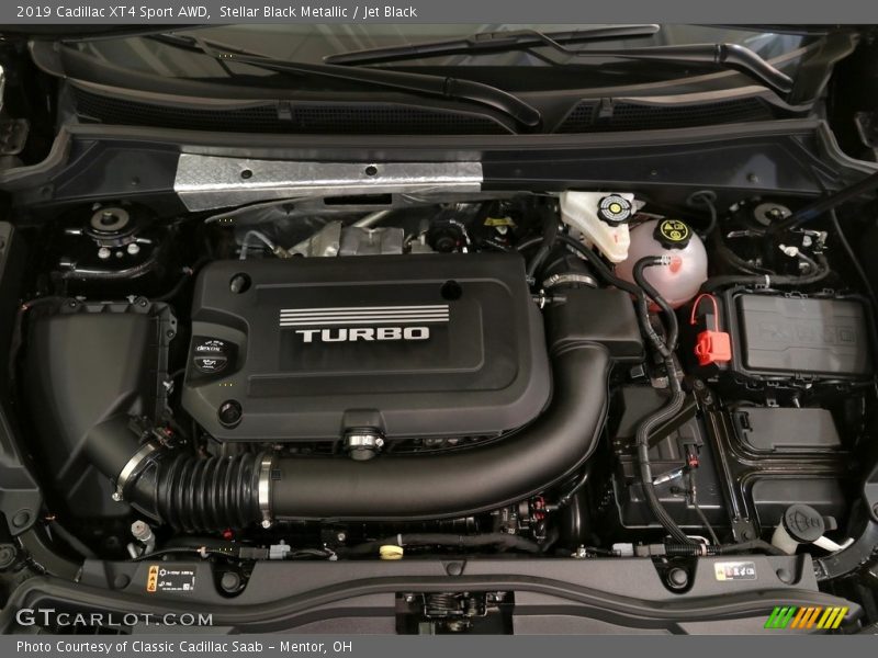 Stellar Black Metallic / Jet Black 2019 Cadillac XT4 Sport AWD