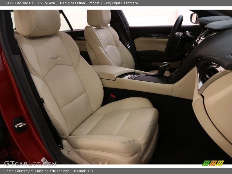 Red Obsession Tintcoat / Very Light Cashmere 2019 Cadillac CTS Luxury AWD