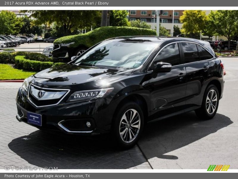 Crystal Black Pearl / Ebony 2017 Acura RDX Advance AWD