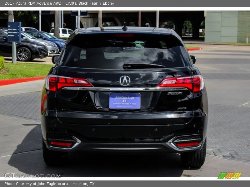Crystal Black Pearl / Ebony 2017 Acura RDX Advance AWD