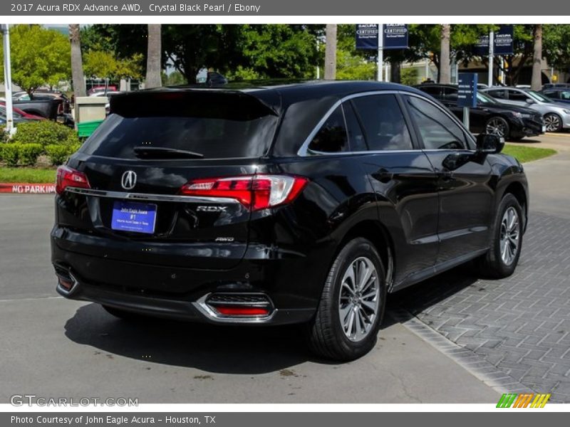 Crystal Black Pearl / Ebony 2017 Acura RDX Advance AWD
