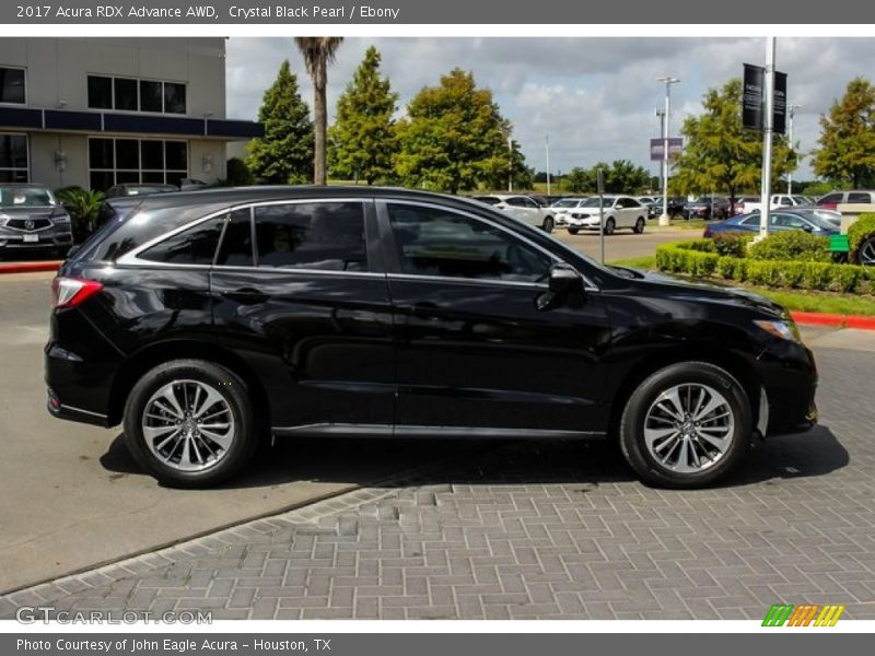 Crystal Black Pearl / Ebony 2017 Acura RDX Advance AWD