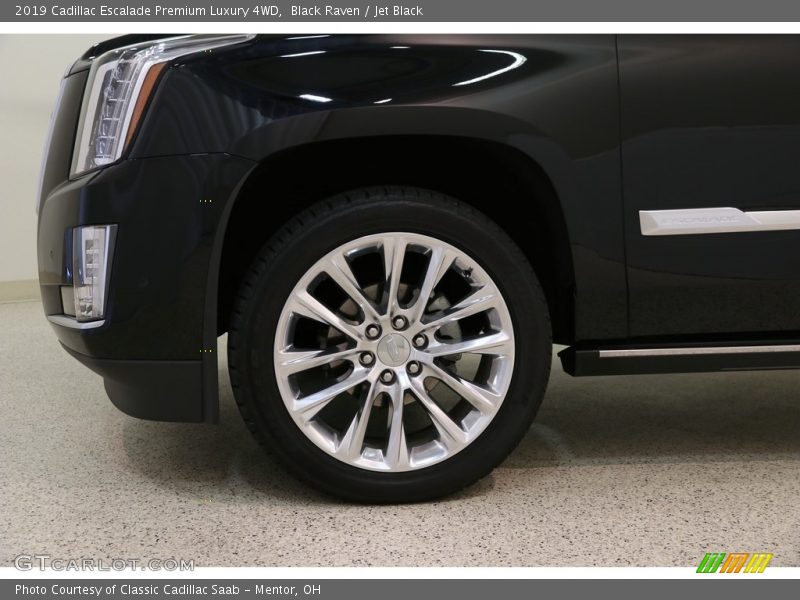 Black Raven / Jet Black 2019 Cadillac Escalade Premium Luxury 4WD