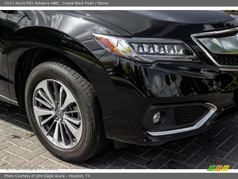 Crystal Black Pearl / Ebony 2017 Acura RDX Advance AWD