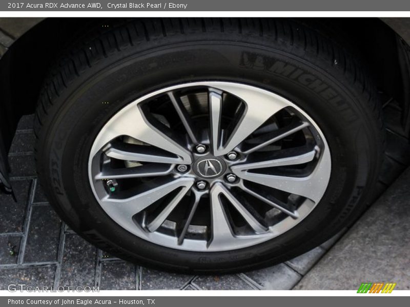 Crystal Black Pearl / Ebony 2017 Acura RDX Advance AWD