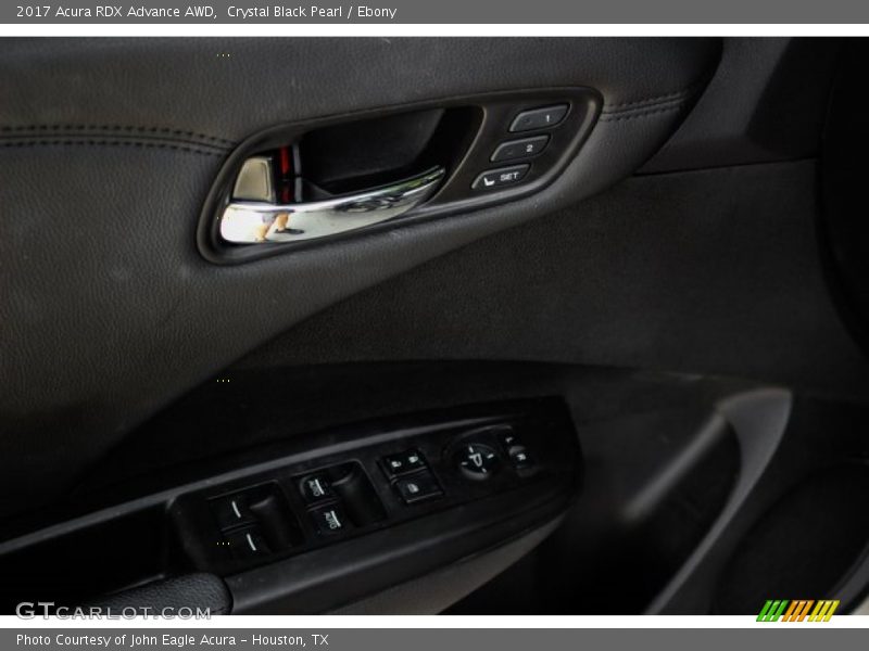Crystal Black Pearl / Ebony 2017 Acura RDX Advance AWD