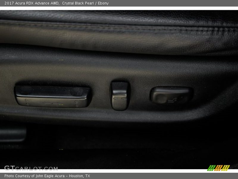 Crystal Black Pearl / Ebony 2017 Acura RDX Advance AWD
