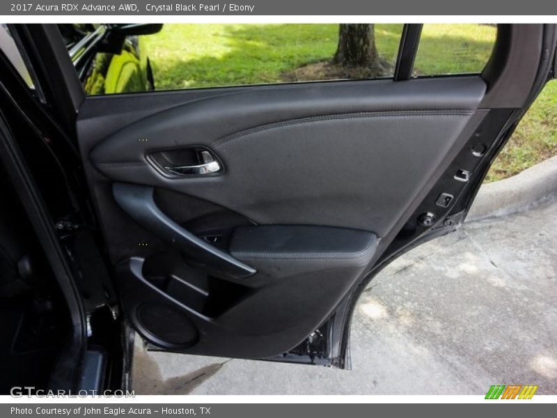 Crystal Black Pearl / Ebony 2017 Acura RDX Advance AWD