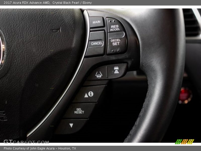Crystal Black Pearl / Ebony 2017 Acura RDX Advance AWD