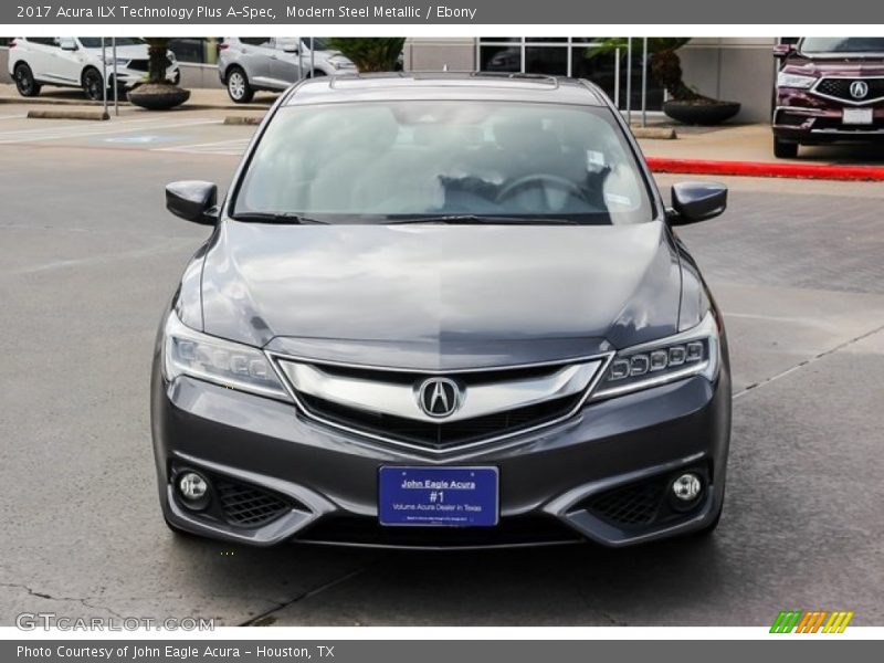 Modern Steel Metallic / Ebony 2017 Acura ILX Technology Plus A-Spec