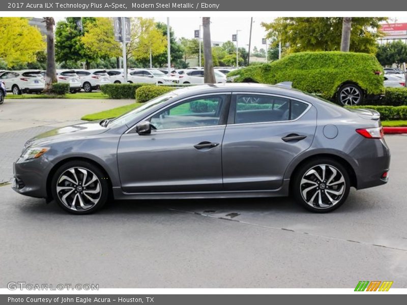 Modern Steel Metallic / Ebony 2017 Acura ILX Technology Plus A-Spec