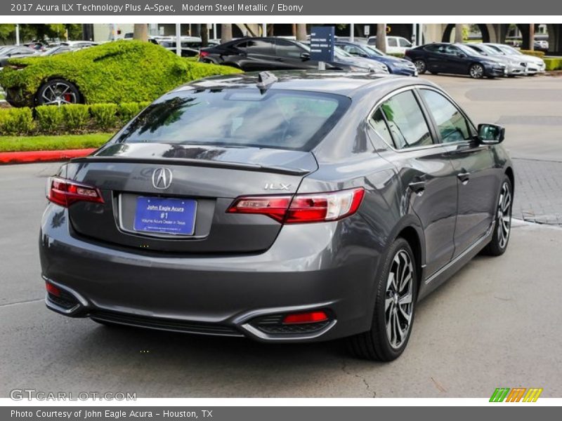 Modern Steel Metallic / Ebony 2017 Acura ILX Technology Plus A-Spec