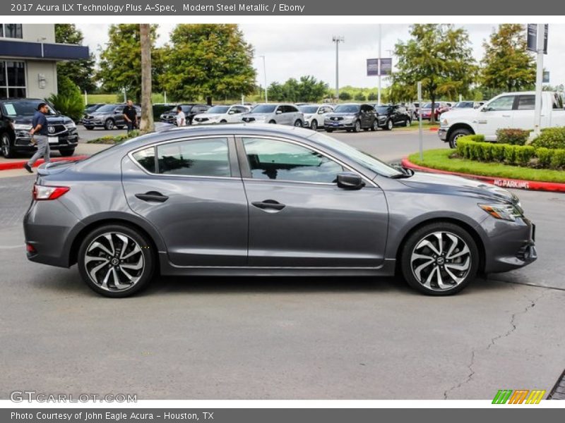 Modern Steel Metallic / Ebony 2017 Acura ILX Technology Plus A-Spec