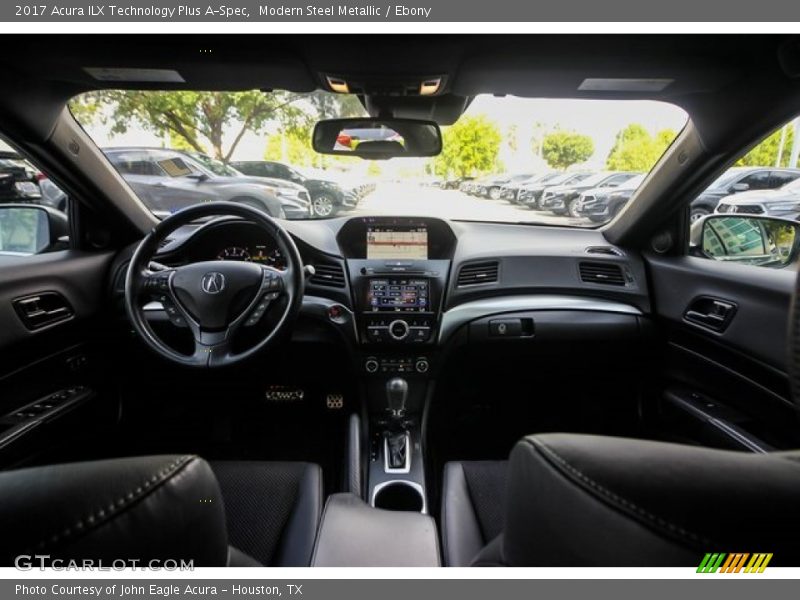 Modern Steel Metallic / Ebony 2017 Acura ILX Technology Plus A-Spec