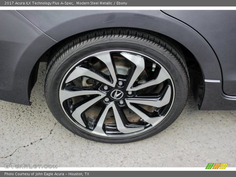 Modern Steel Metallic / Ebony 2017 Acura ILX Technology Plus A-Spec