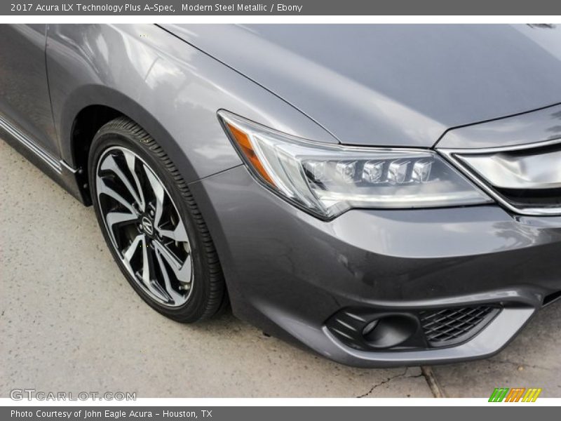 Modern Steel Metallic / Ebony 2017 Acura ILX Technology Plus A-Spec