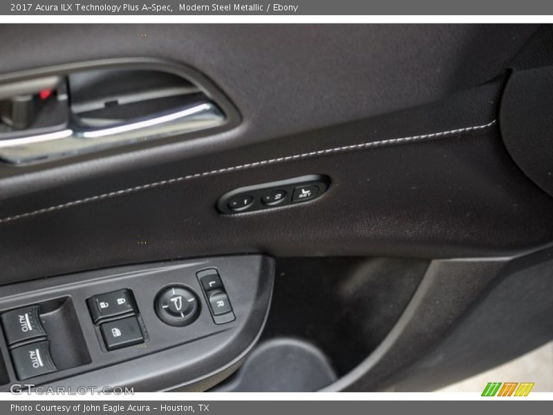 Modern Steel Metallic / Ebony 2017 Acura ILX Technology Plus A-Spec