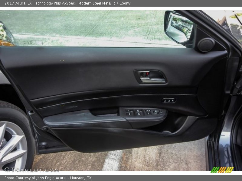 Modern Steel Metallic / Ebony 2017 Acura ILX Technology Plus A-Spec