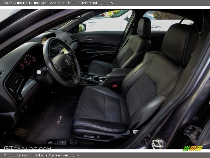Modern Steel Metallic / Ebony 2017 Acura ILX Technology Plus A-Spec