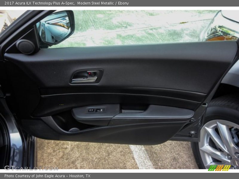 Modern Steel Metallic / Ebony 2017 Acura ILX Technology Plus A-Spec