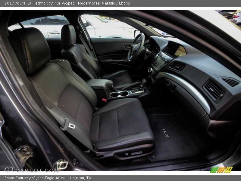 Modern Steel Metallic / Ebony 2017 Acura ILX Technology Plus A-Spec