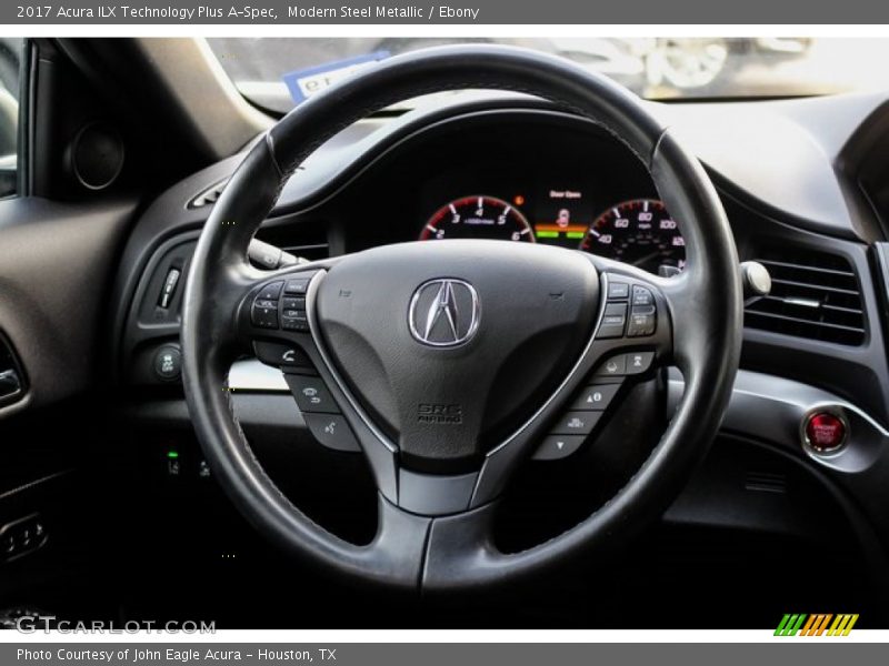 Modern Steel Metallic / Ebony 2017 Acura ILX Technology Plus A-Spec