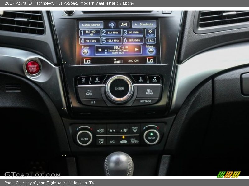 Modern Steel Metallic / Ebony 2017 Acura ILX Technology Plus A-Spec