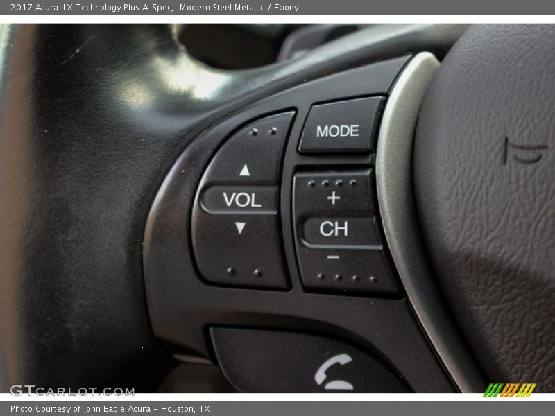 Modern Steel Metallic / Ebony 2017 Acura ILX Technology Plus A-Spec