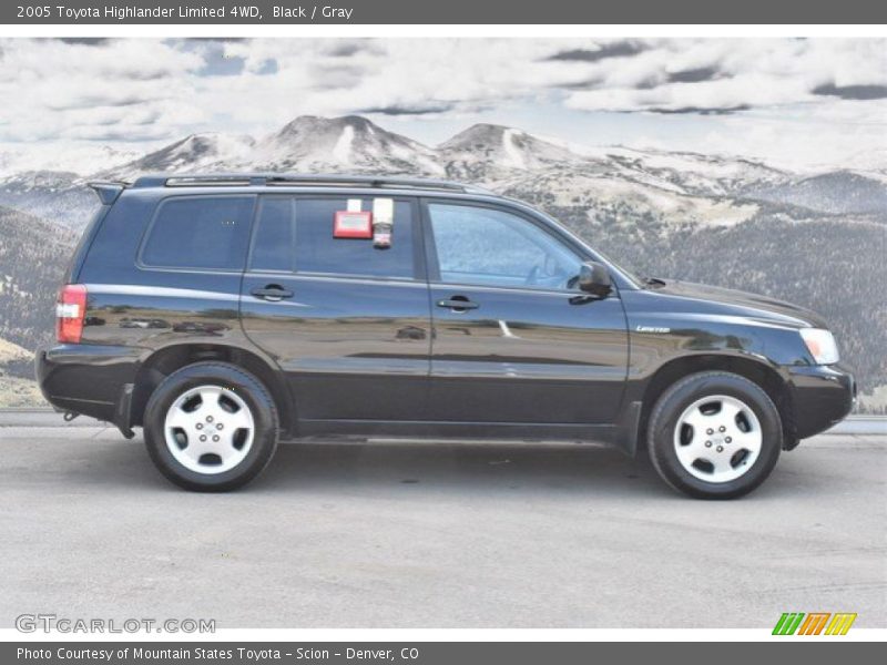 Black / Gray 2005 Toyota Highlander Limited 4WD