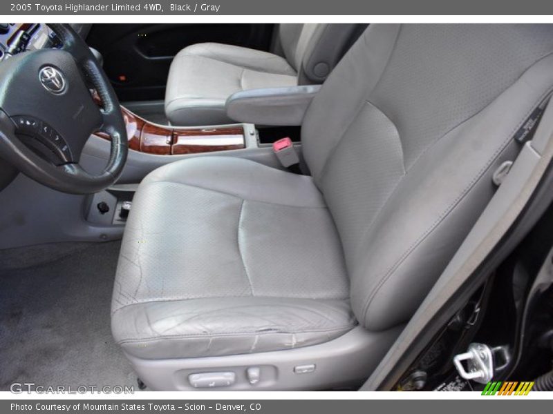 Black / Gray 2005 Toyota Highlander Limited 4WD