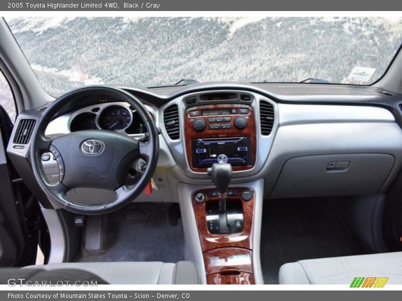 Black / Gray 2005 Toyota Highlander Limited 4WD