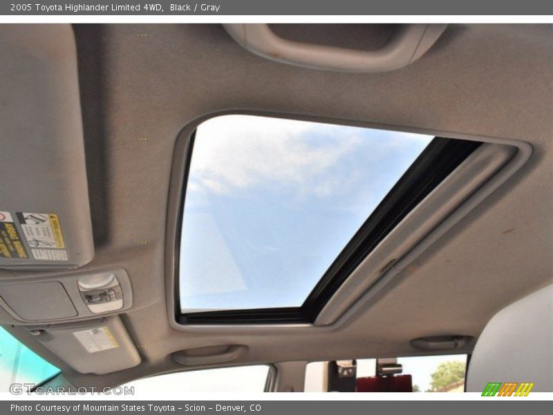 Black / Gray 2005 Toyota Highlander Limited 4WD