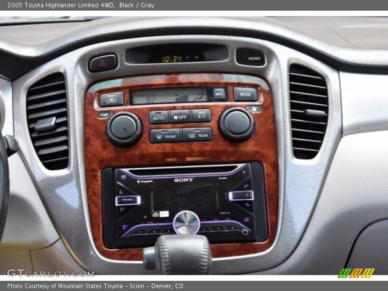 Black / Gray 2005 Toyota Highlander Limited 4WD