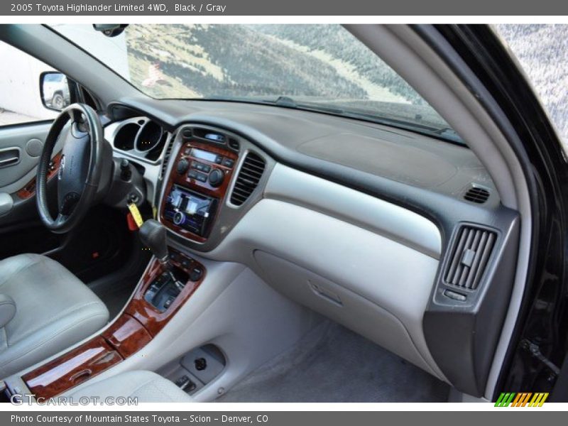 Black / Gray 2005 Toyota Highlander Limited 4WD