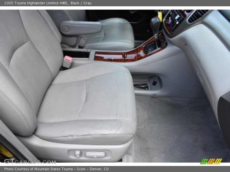 Black / Gray 2005 Toyota Highlander Limited 4WD