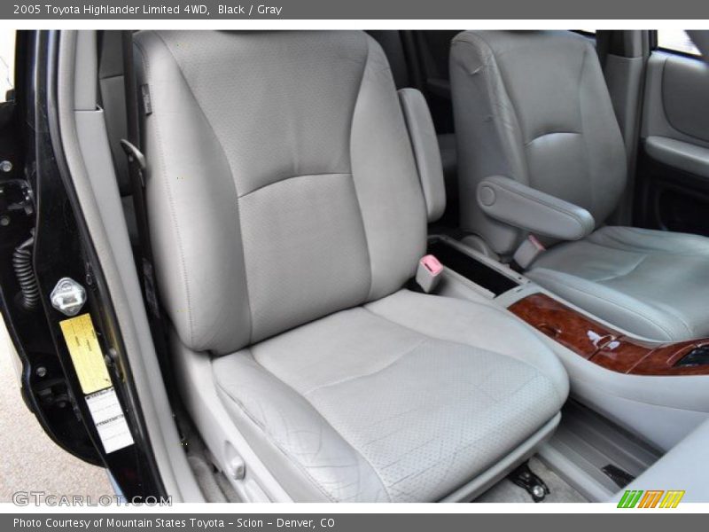 Black / Gray 2005 Toyota Highlander Limited 4WD