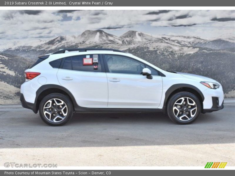 Crystal White Pearl / Gray 2019 Subaru Crosstrek 2.0i Limited