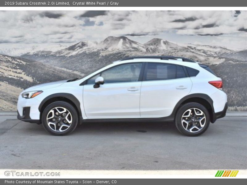 Crystal White Pearl / Gray 2019 Subaru Crosstrek 2.0i Limited