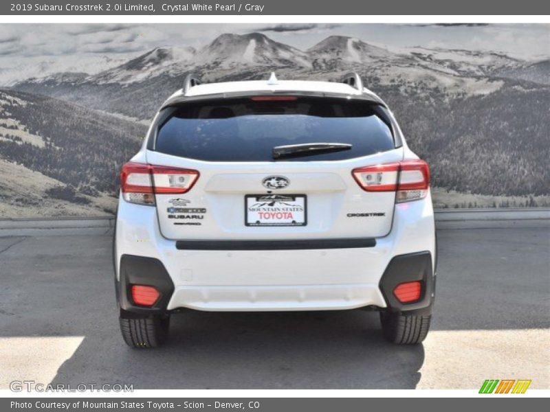 Crystal White Pearl / Gray 2019 Subaru Crosstrek 2.0i Limited