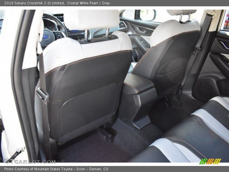 Crystal White Pearl / Gray 2019 Subaru Crosstrek 2.0i Limited