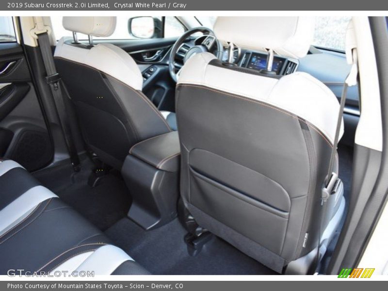 Crystal White Pearl / Gray 2019 Subaru Crosstrek 2.0i Limited