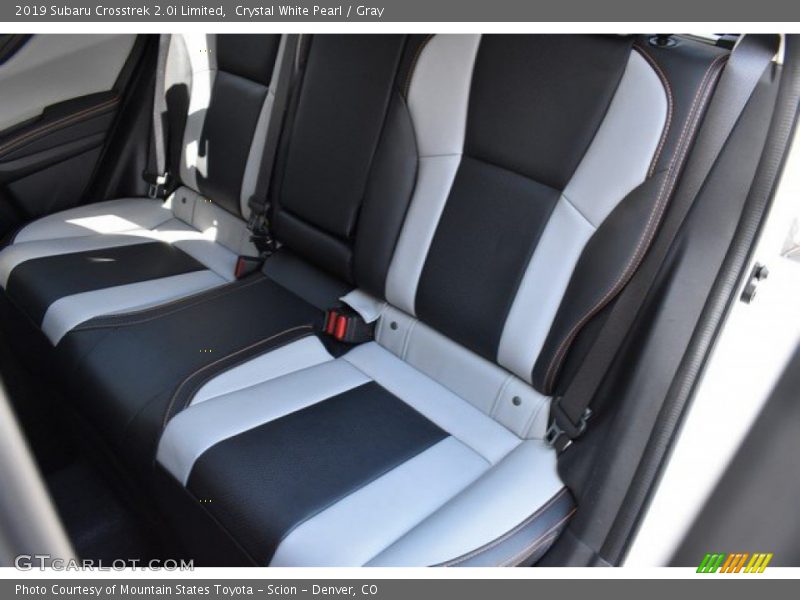 Crystal White Pearl / Gray 2019 Subaru Crosstrek 2.0i Limited