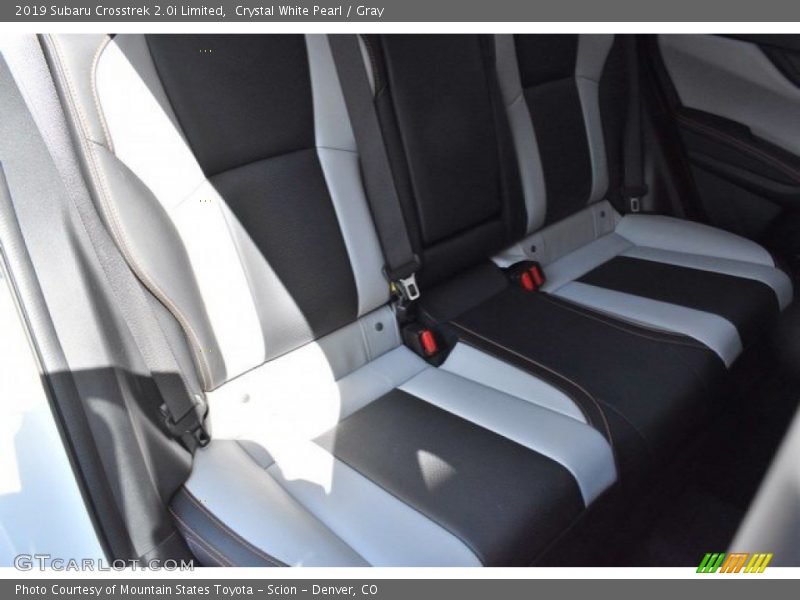Crystal White Pearl / Gray 2019 Subaru Crosstrek 2.0i Limited