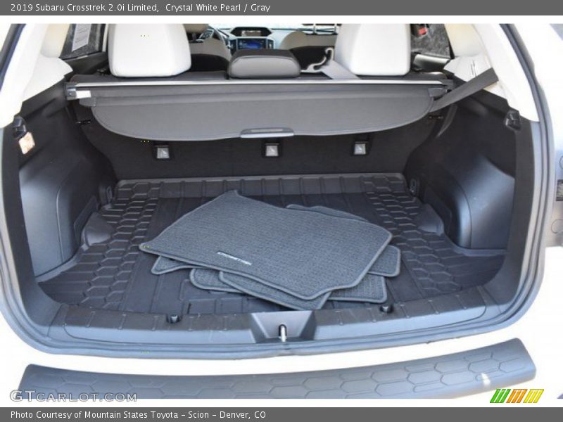 Crystal White Pearl / Gray 2019 Subaru Crosstrek 2.0i Limited